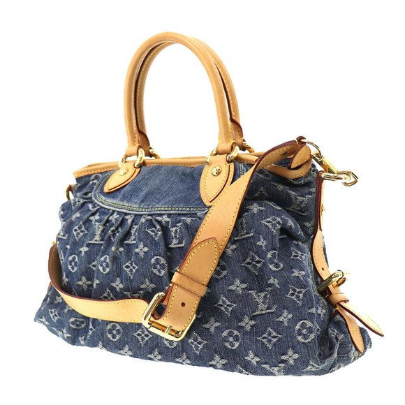 Louis Vuitton Handbags - Authentic LOUIS VUITTON denim blue Neo Cabby MM